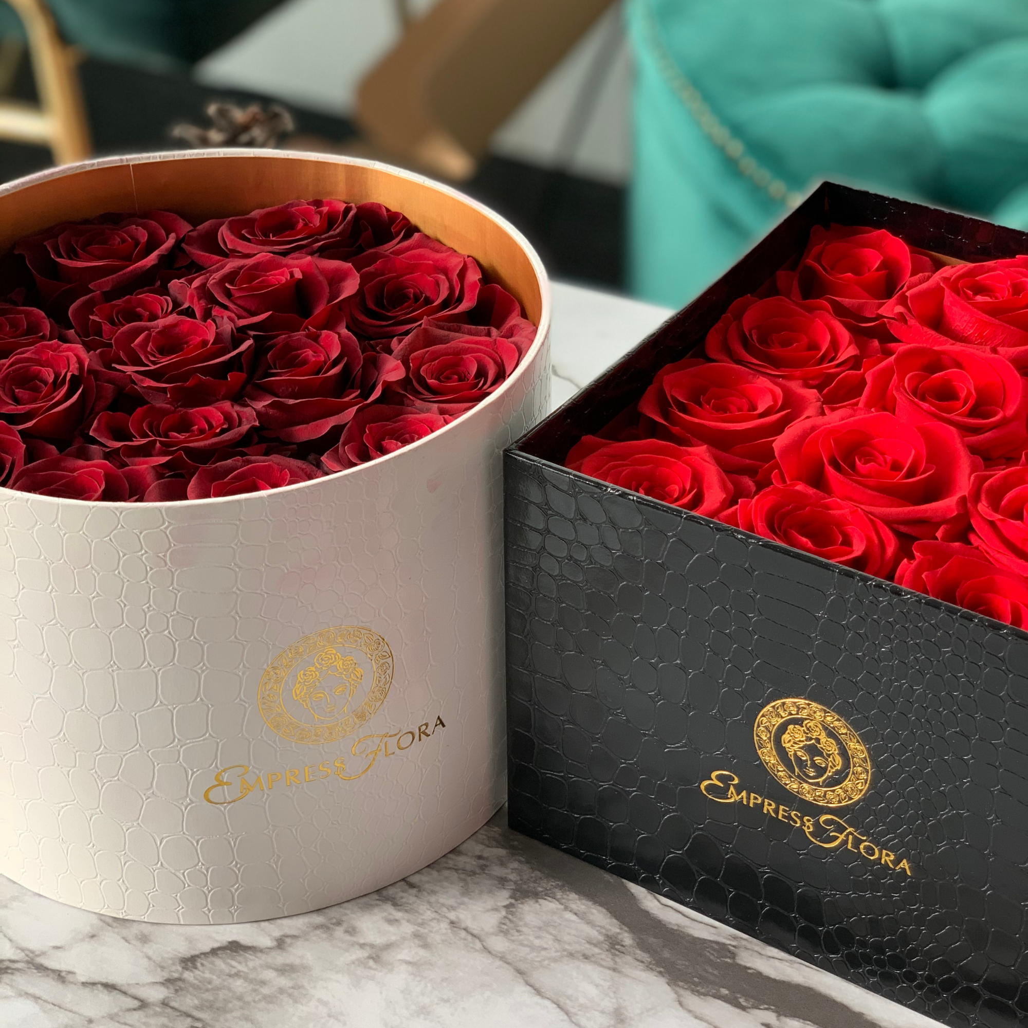 Classic 16 rose boxes