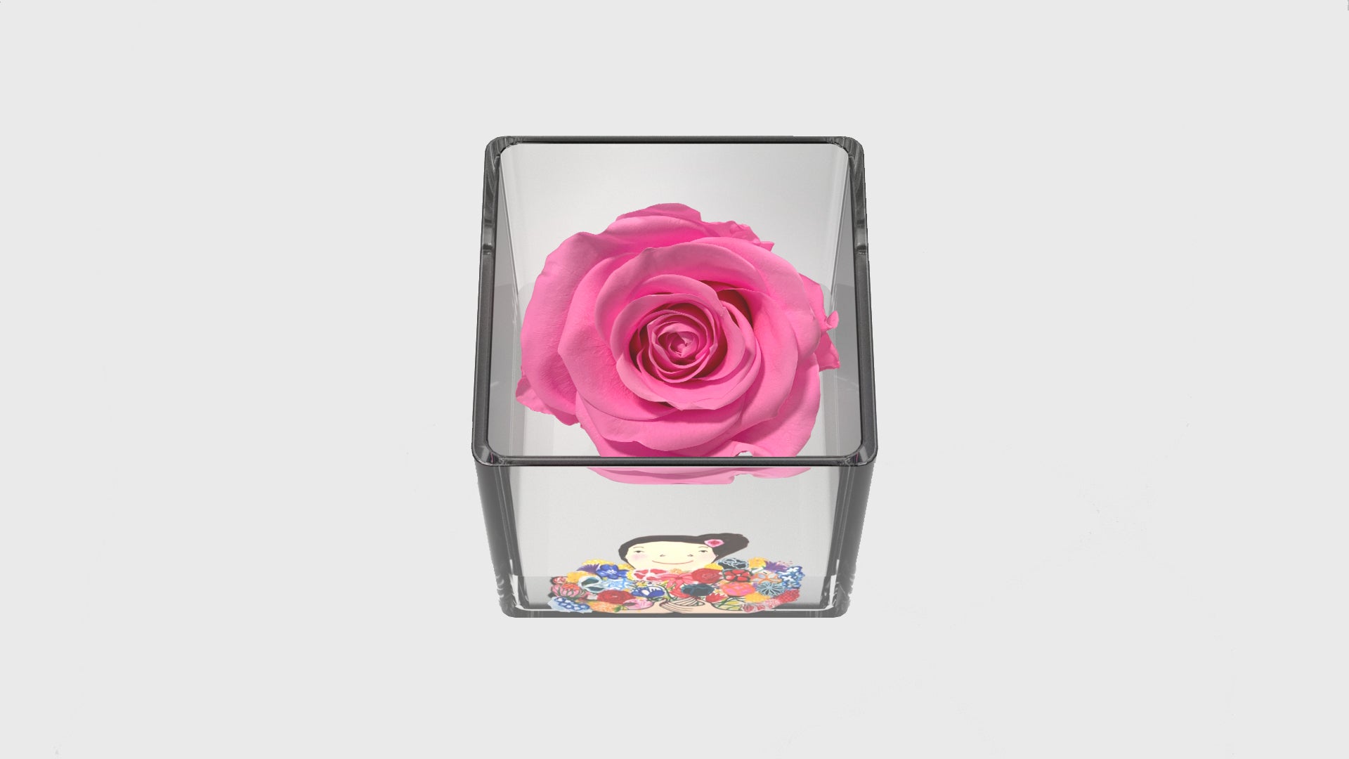 Eva Armisén x Empress Flora's Single Rose Glass Jar